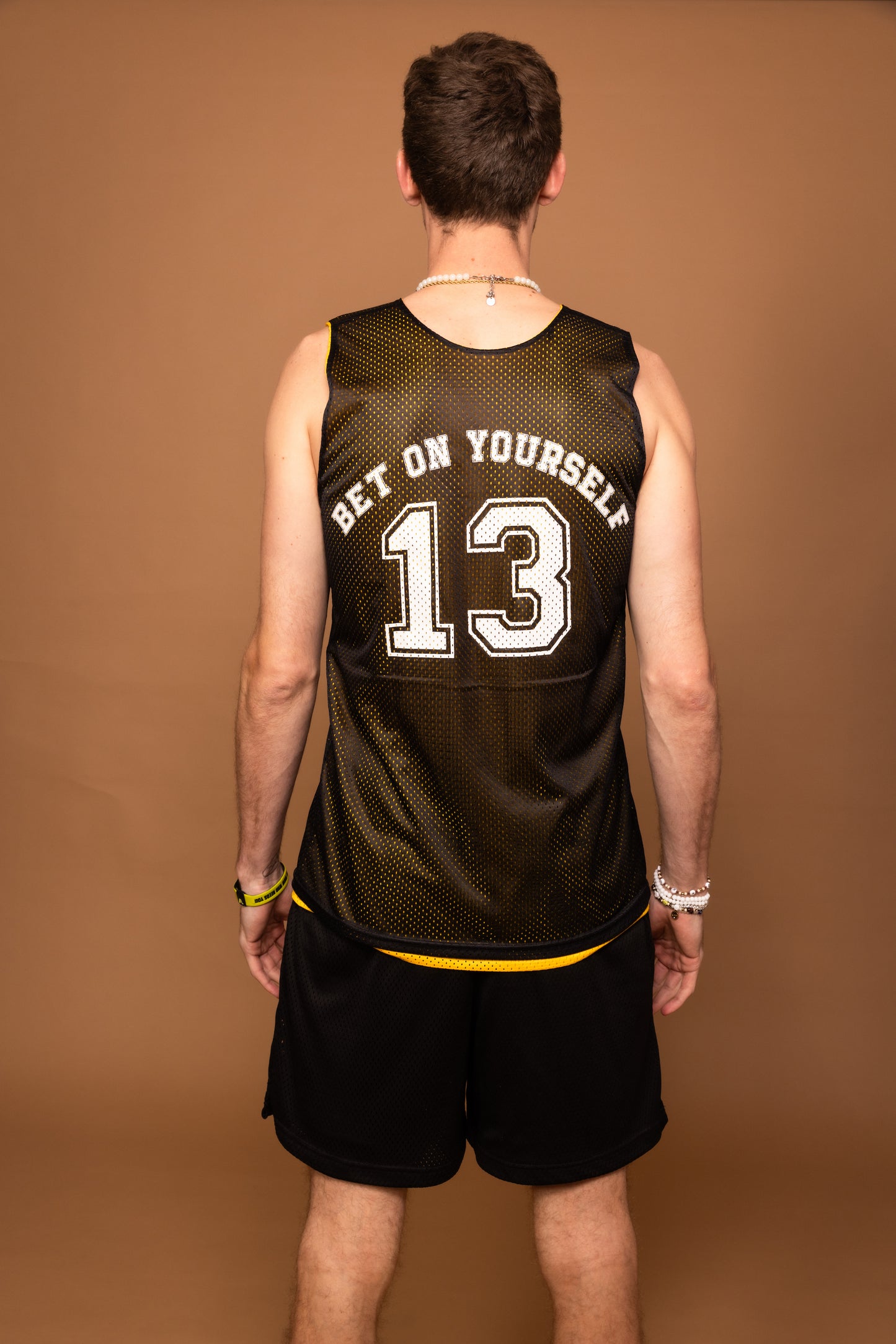 DoubleDown- Basketball Jersey Gold