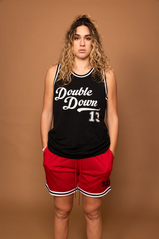 DoubleDown- Basketball Jersey 2 Black