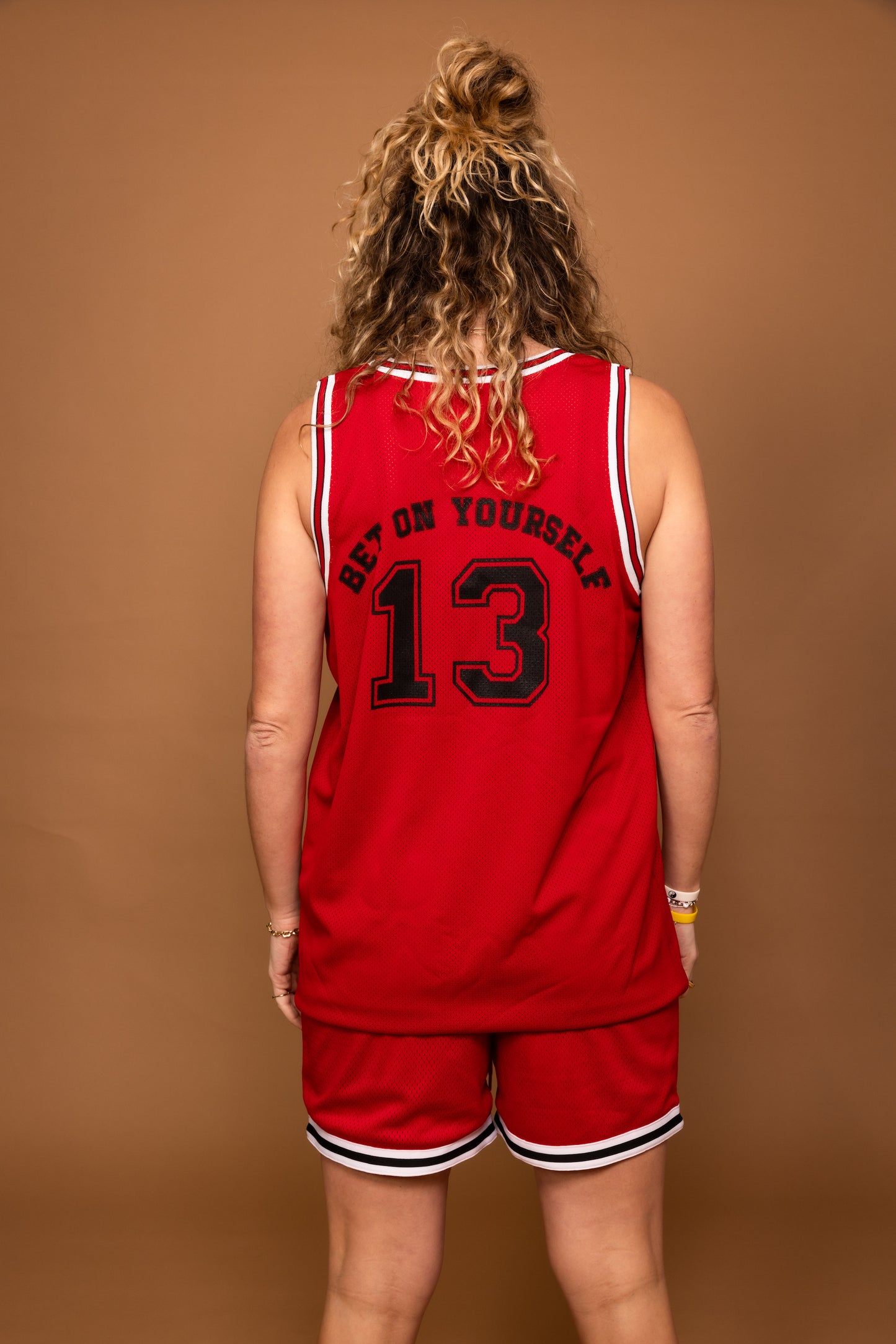 DoubleDown- Basketball Jersey 2 Red