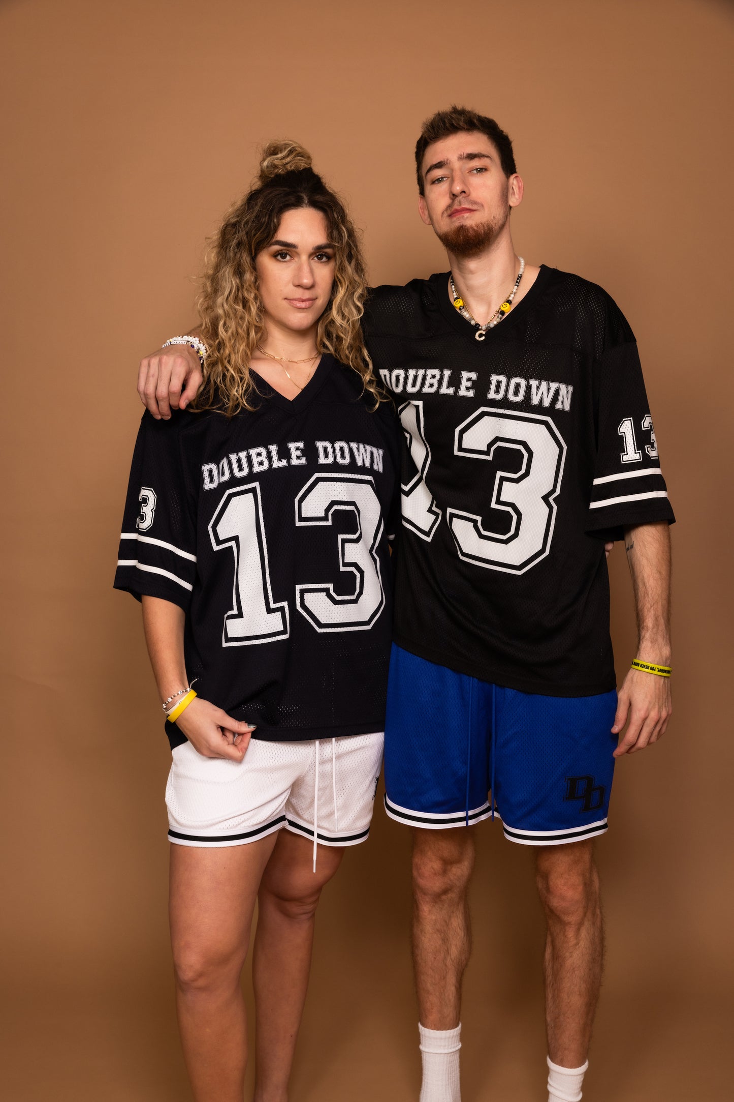 DoubleDown- Football Jersey Black