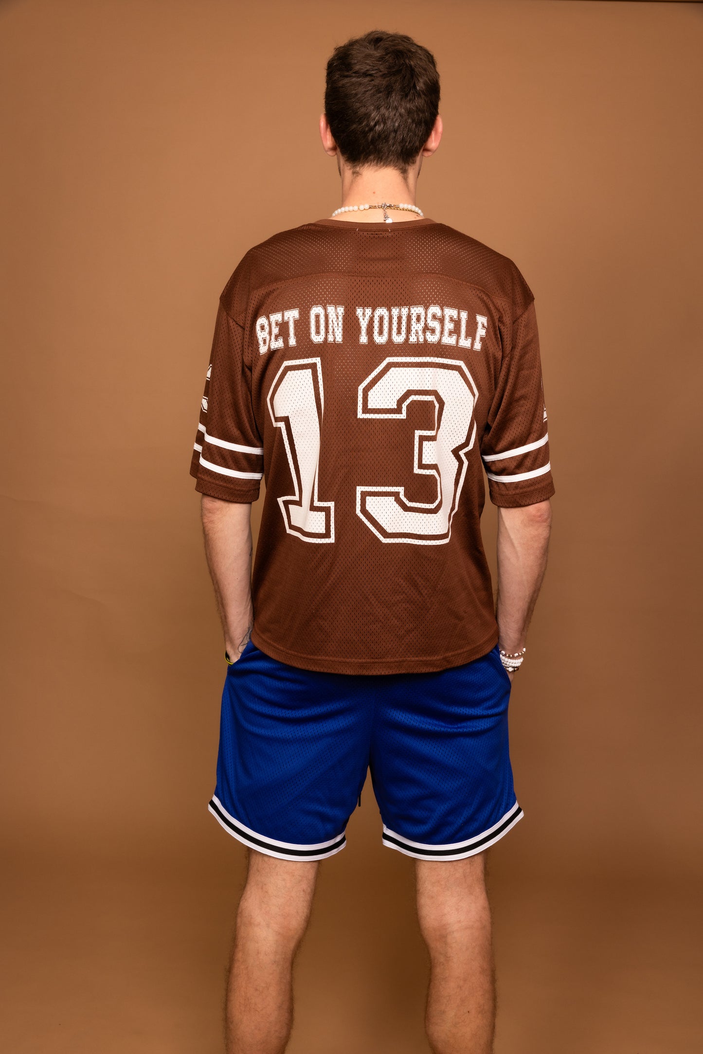 DoubleDown- Football Jersey Brown