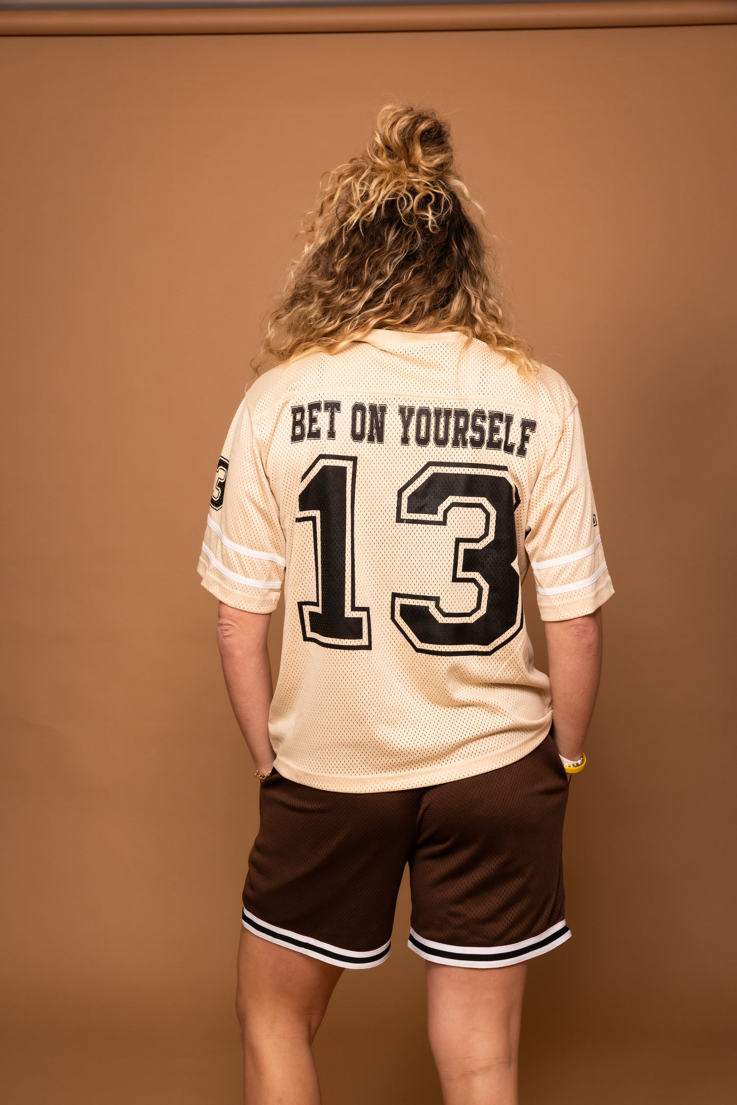DoubleDown- Football Jersey Creme
