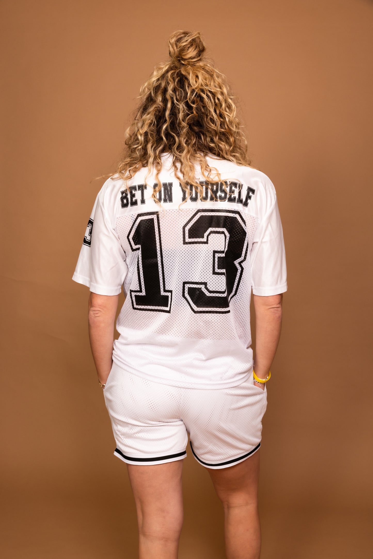 DoubleDown- Football Jersey White