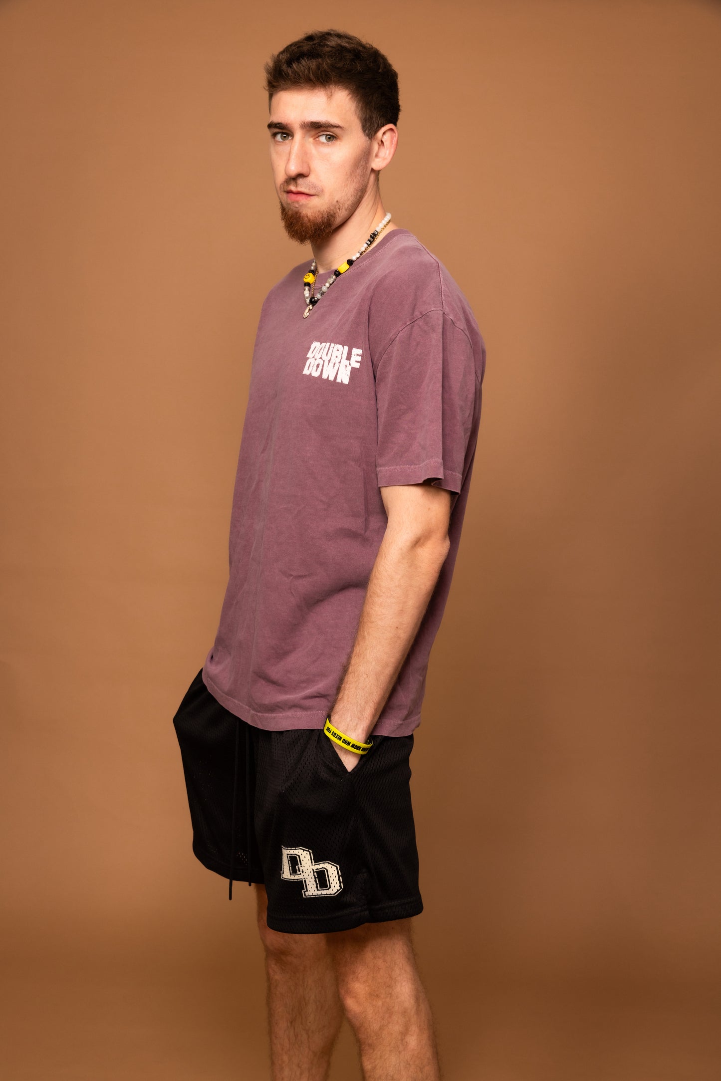 DoubleDown- Vintage Tee Purple
