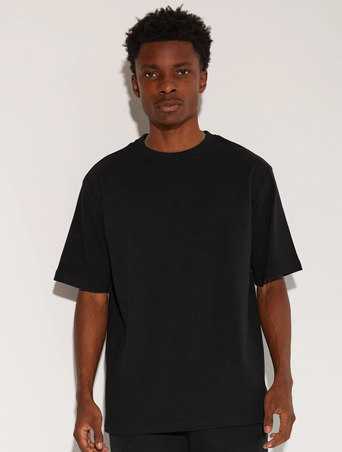 HEAVY JERSEY T-SHIRT BLACK