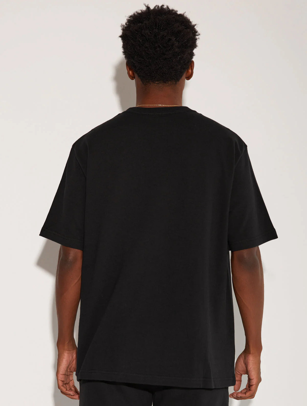 HEAVY JERSEY T-SHIRT BLACK