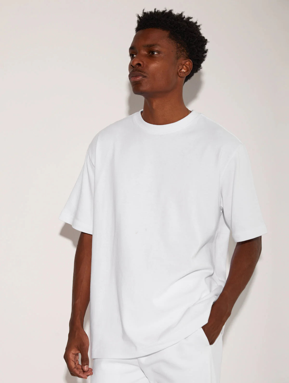 HEAVY JERSEY T-SHIRT WHITE