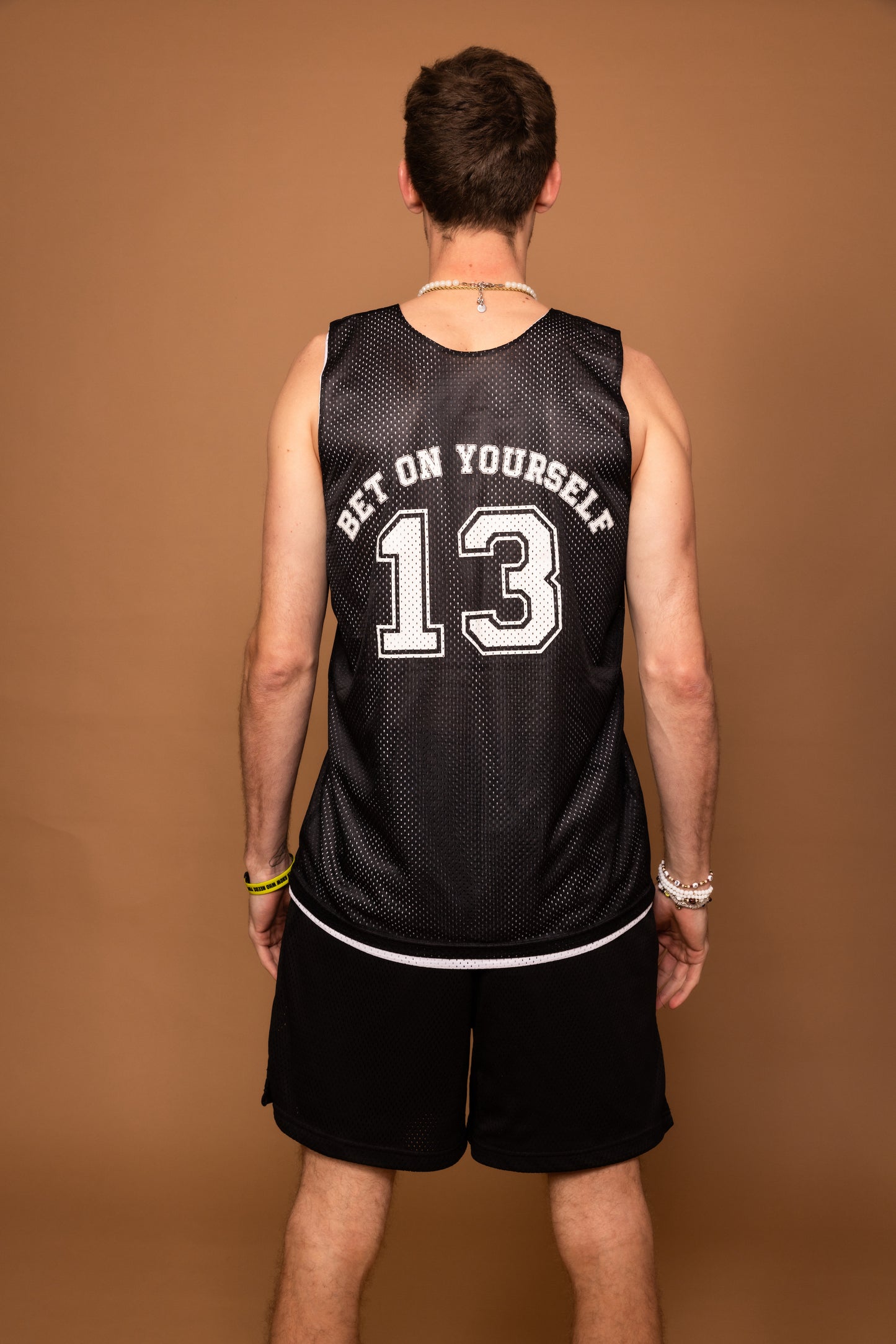 DoubleDown- Basketball Jersey Black