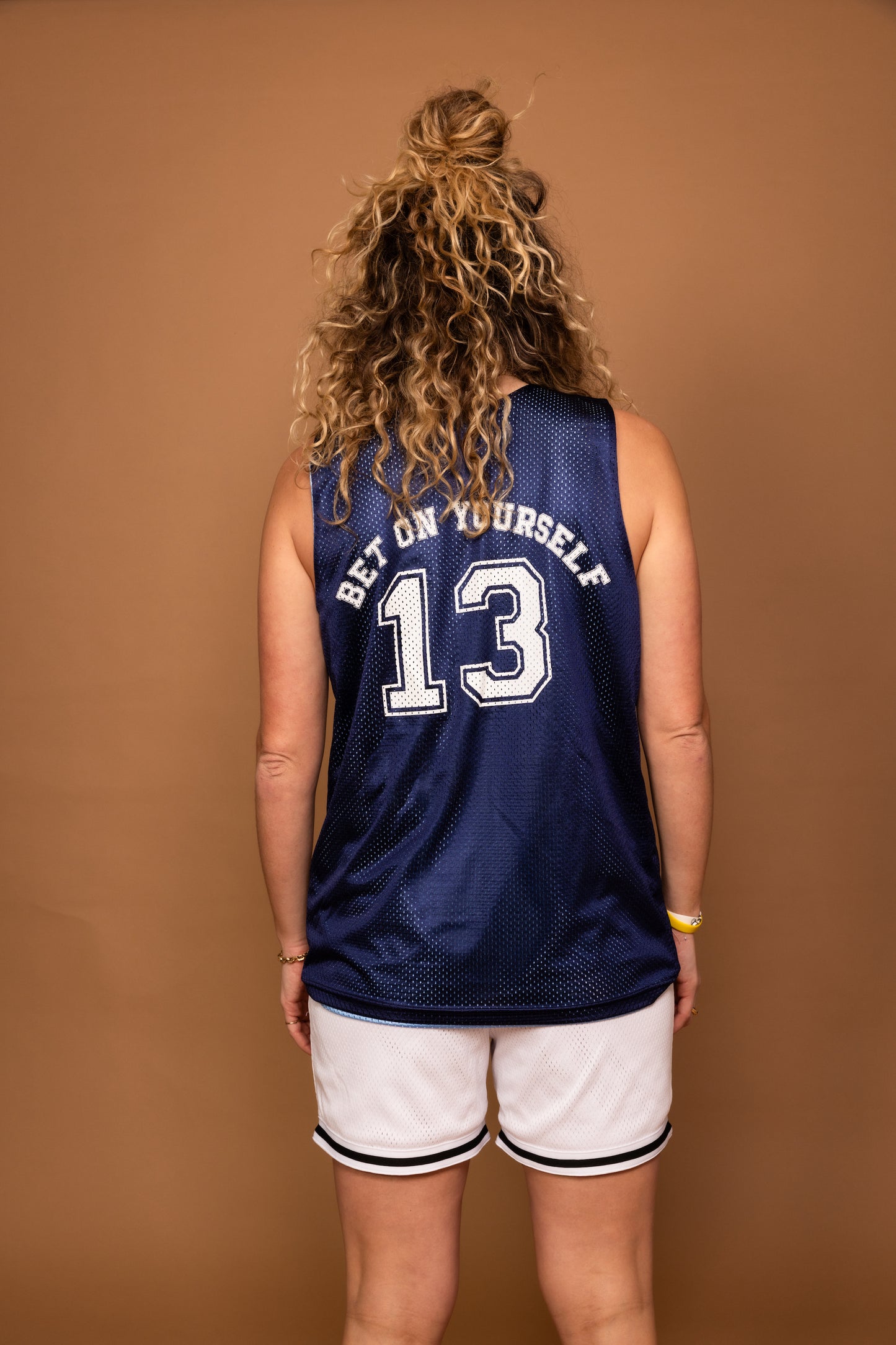 DoubleDown- Basketball Jersey Navy Blue