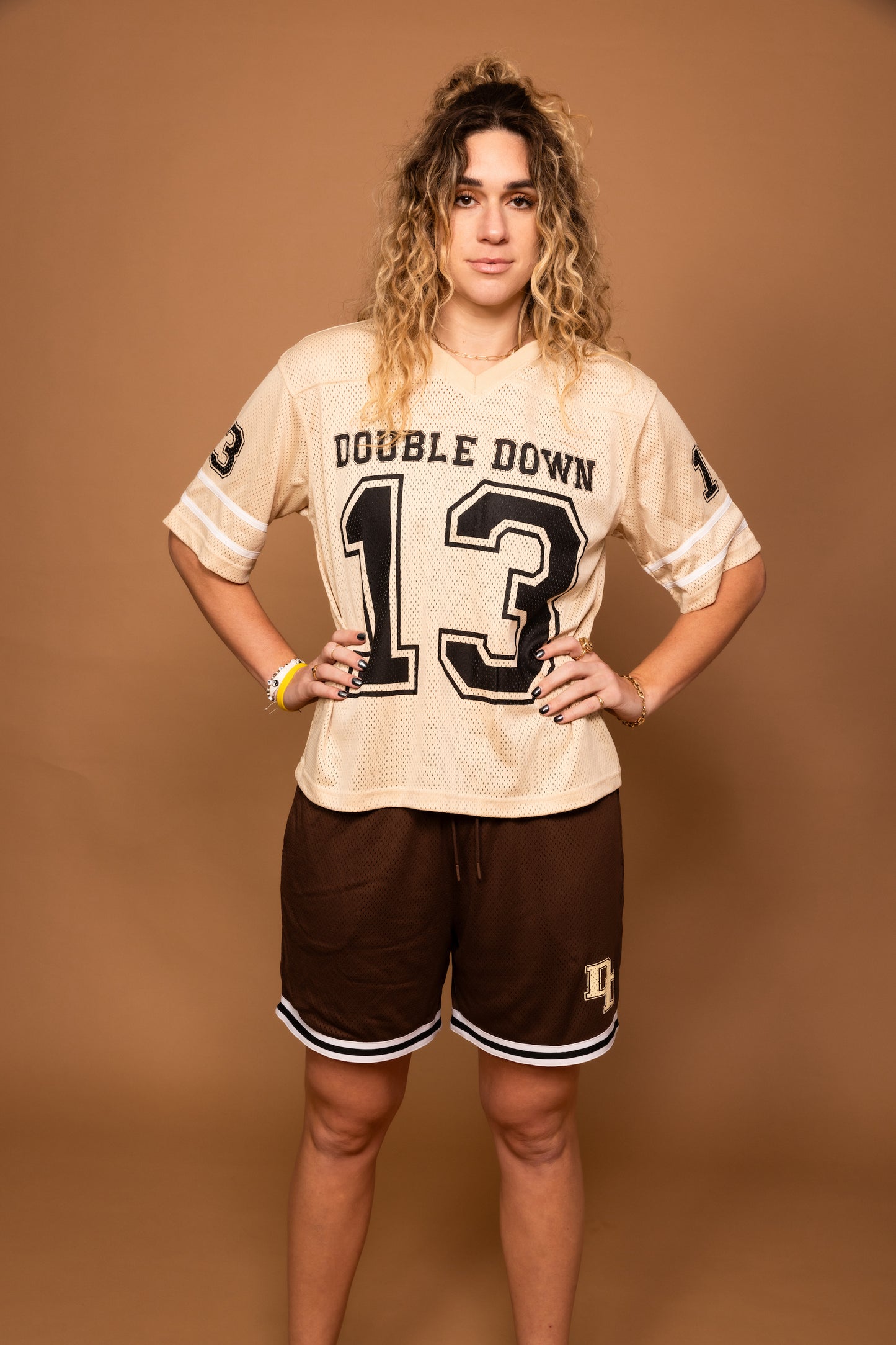 DoubleDown- Basketball Shorts Brown