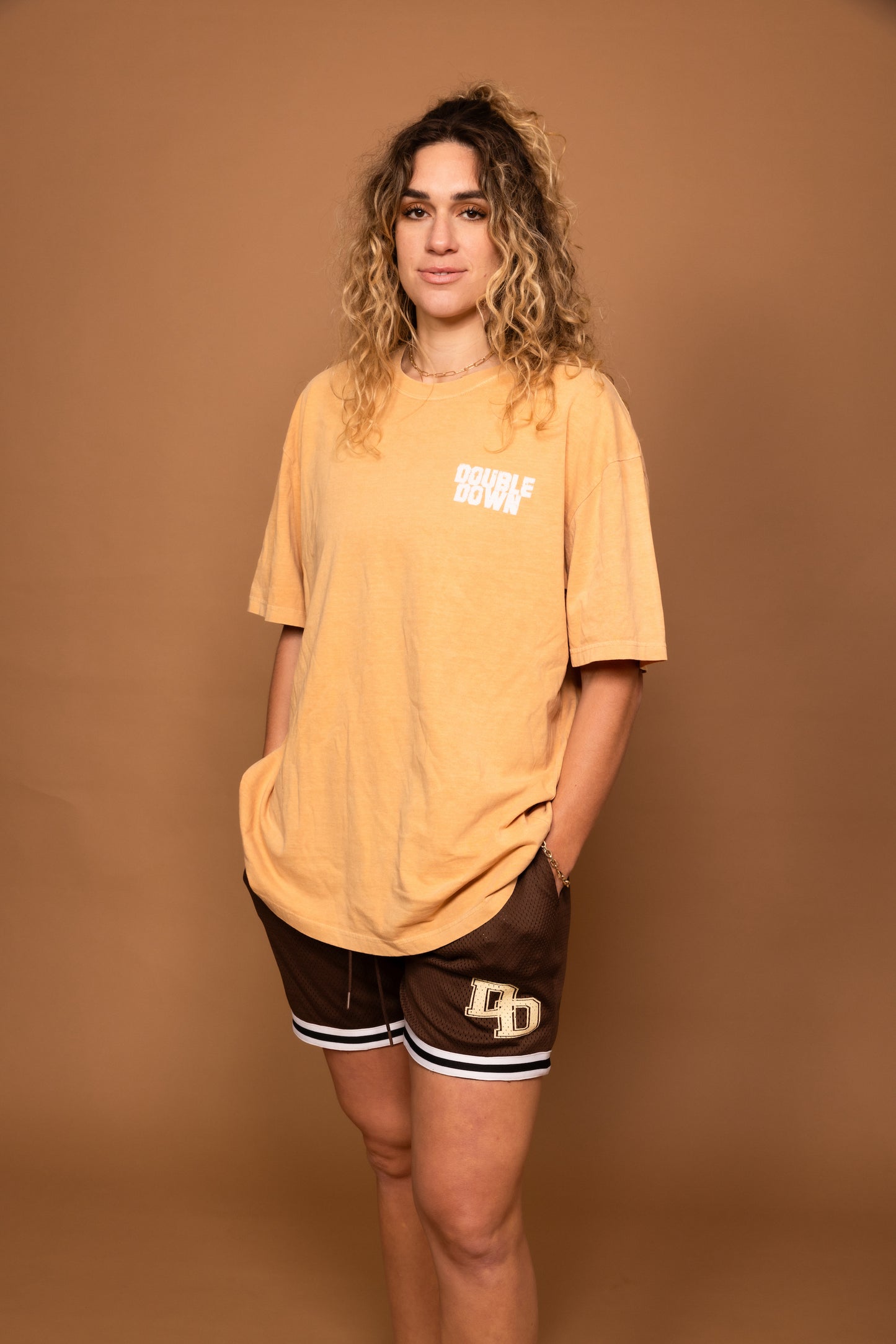 DoubleDown- Basketball Shorts Brown