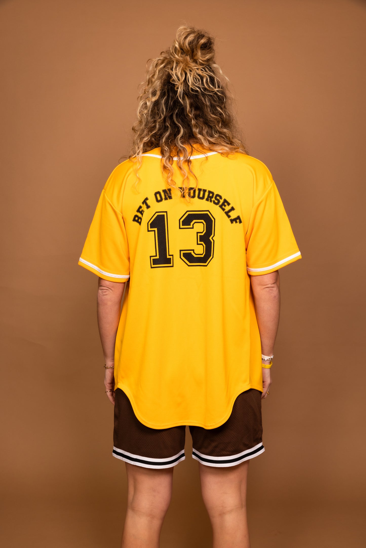 DoubleDown- Baseball Jersey Yellow