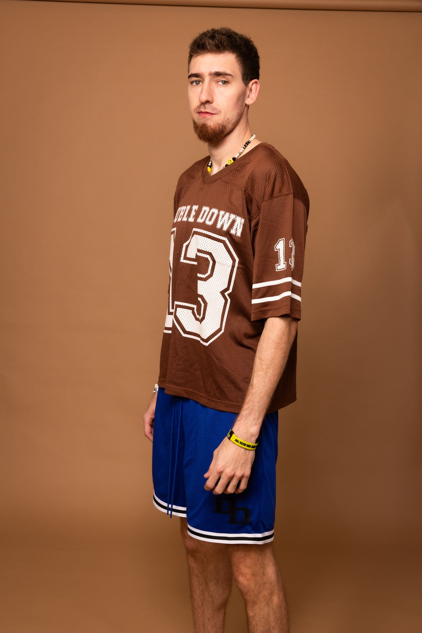 DoubleDown- Football Jersey Brown