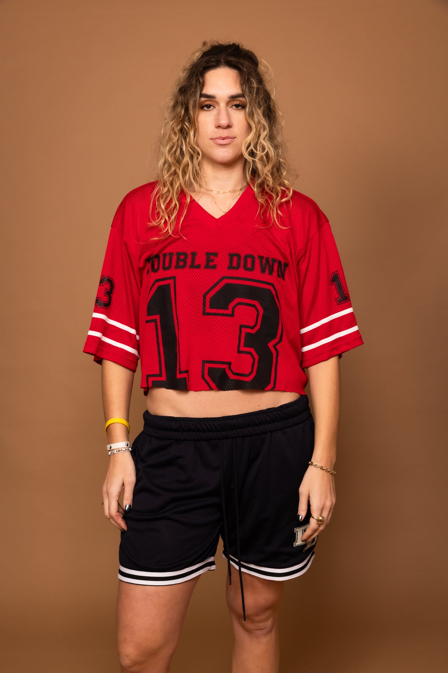 DoubleDown- Football Jersey Red