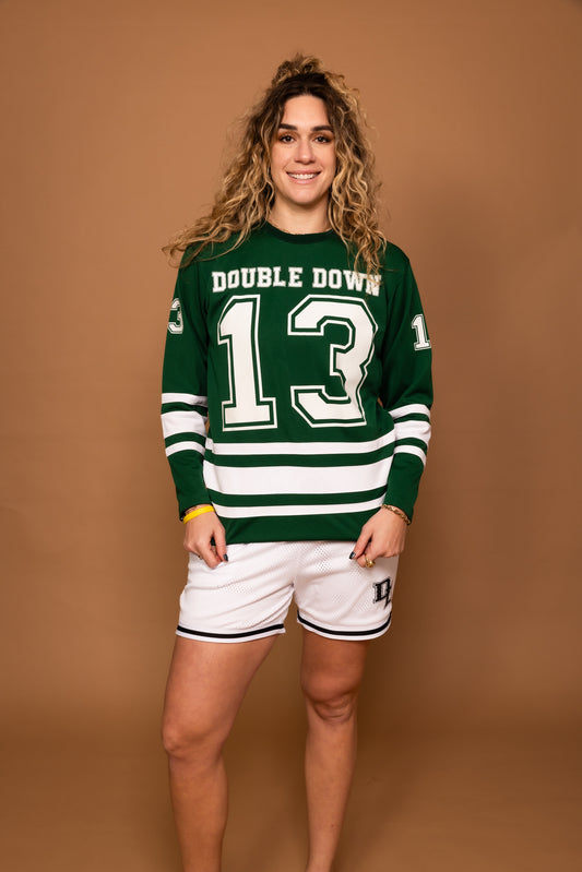 DoubleDown- Hockey Jersey Hunter Green