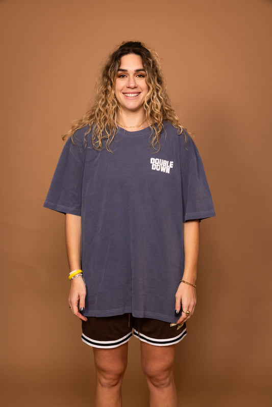 DoubleDown- Vintage Tee Navy