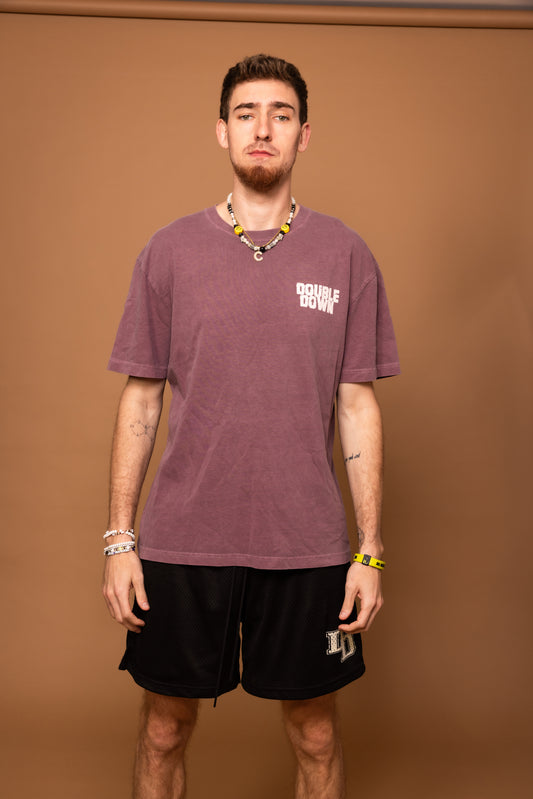 DoubleDown- Vintage Tee Purple