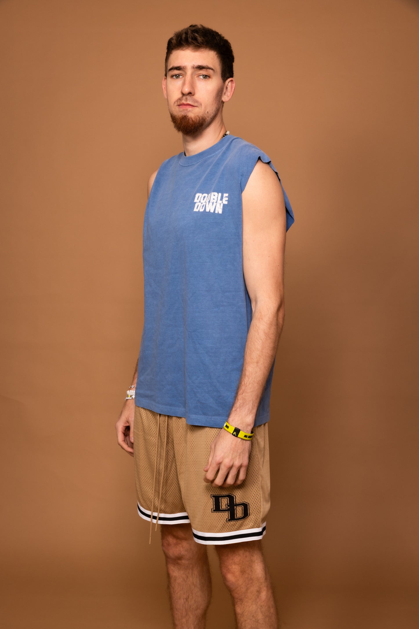DoubleDown- Vintage Tee Sky Blue