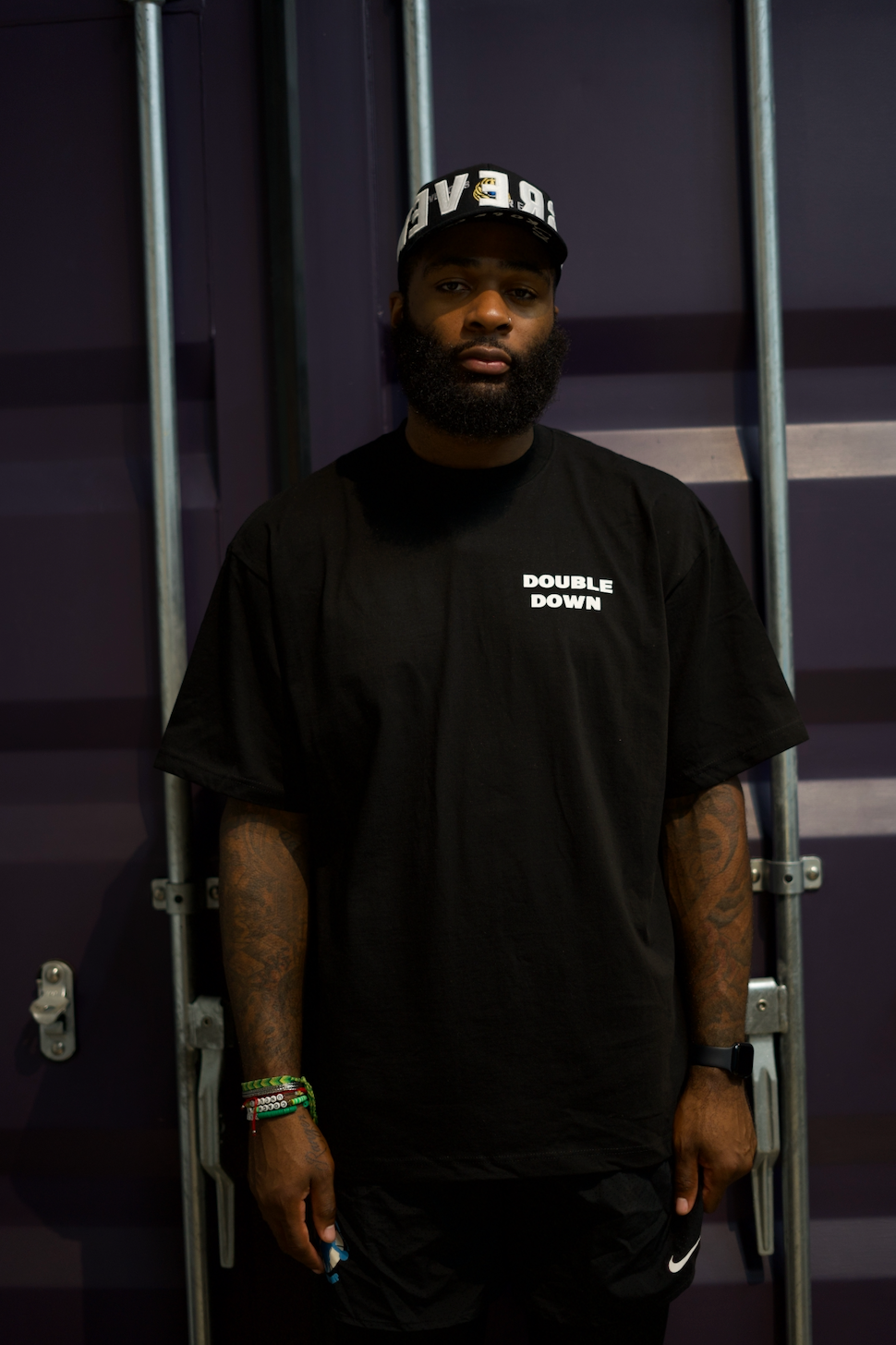 DoubleDown OG Oversized T-Shirt in Black