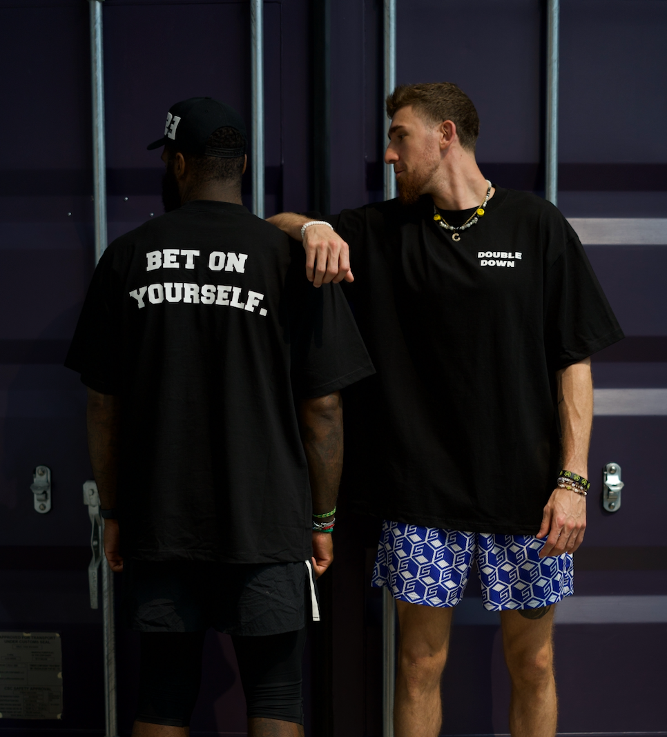 DoubleDown OG Oversized T-Shirt in Black