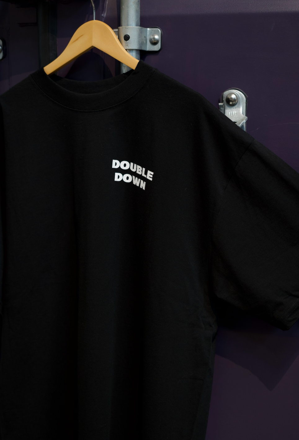 DoubleDown OG Oversized T-Shirt in Black